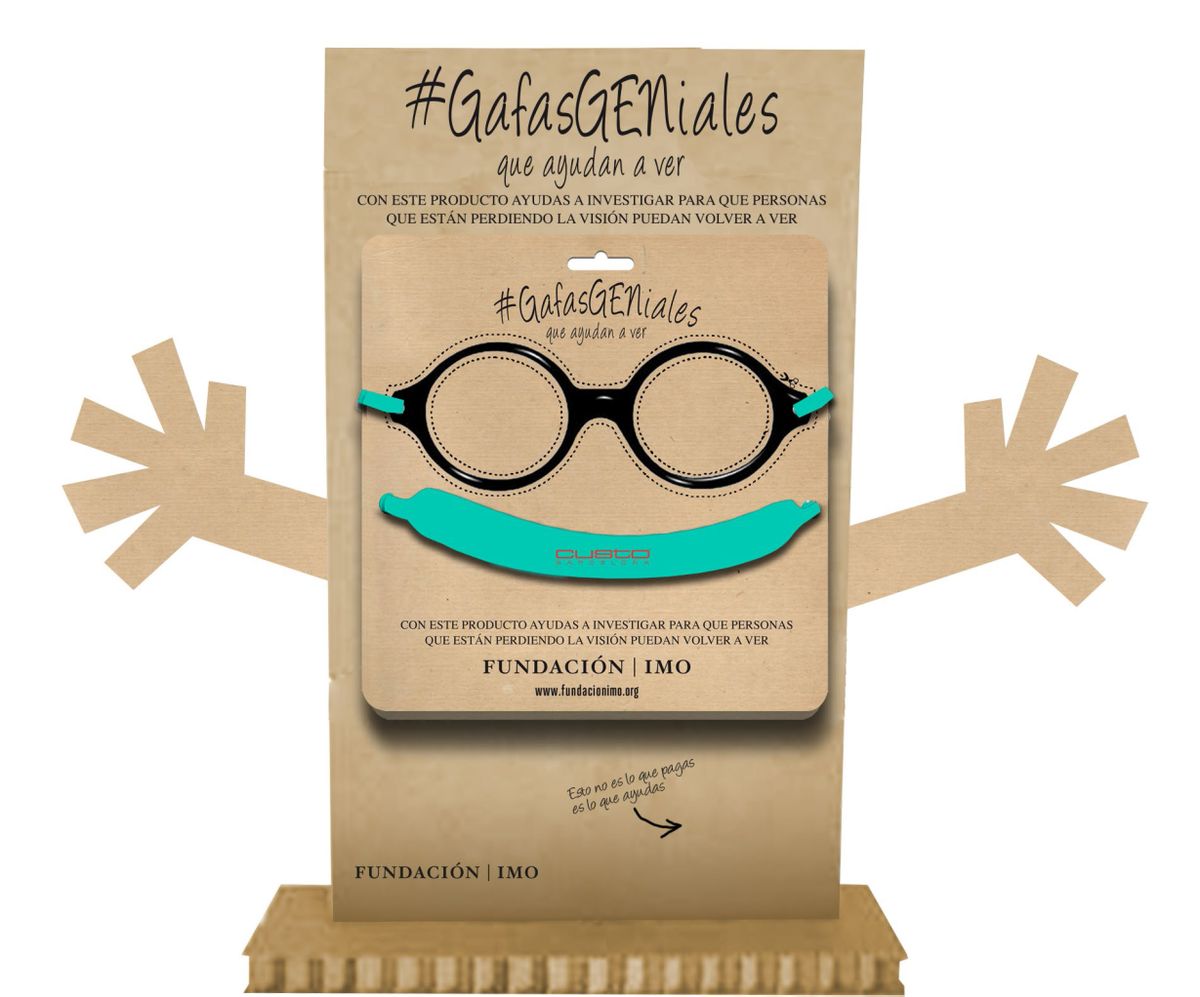 Suma’t a la campanya solidària ‘Gafas GENiales’